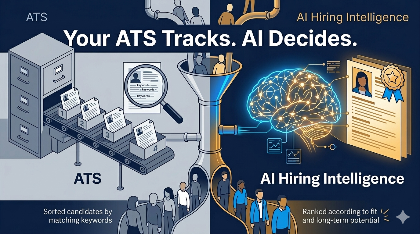 Why Your ATS Can Track Candidates but Can't Tell You Who to Hire